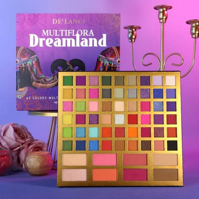 DE LANCI - 62 Colors Multifuction Makeup Palette #Multiflora Dreamland