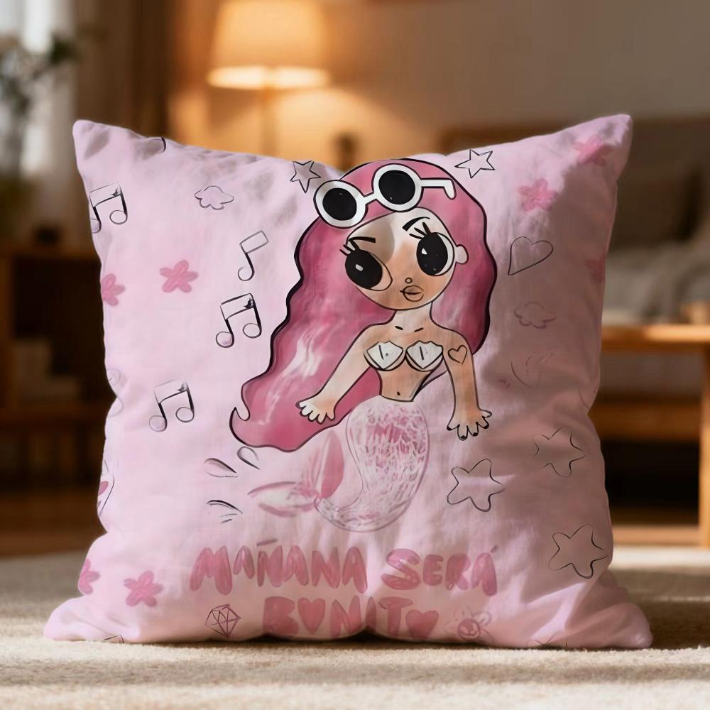 

Hot KKAROL Ged Cushion Cover Soft Washable Pillow Case Multi-Scene for Couch Bed Travel Office Use 30cmx30cm