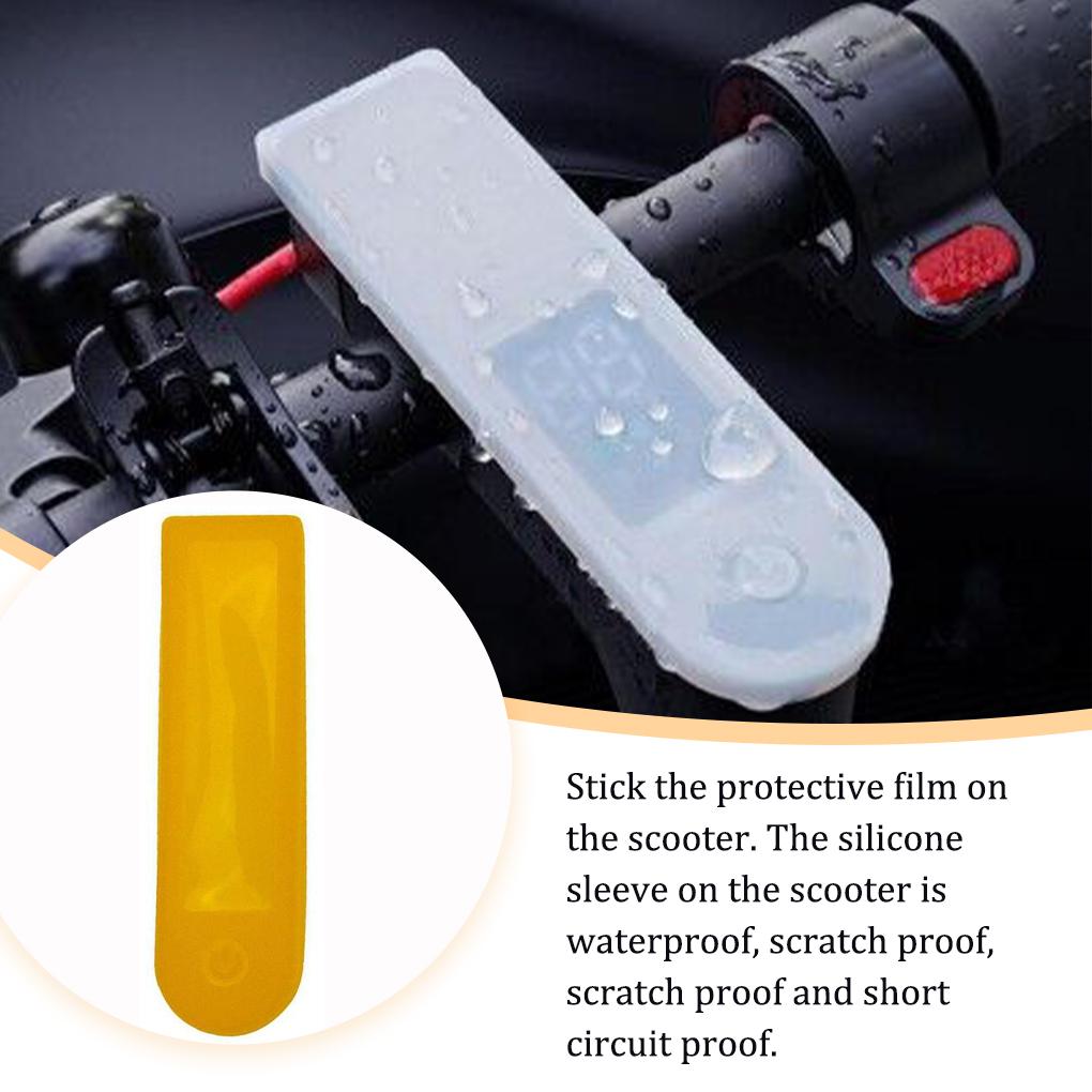 Electric Scooter Dashboard Silicone Cover Skateboard Case Accessories Spare Parts Replacement for Mijia M365/Pro
