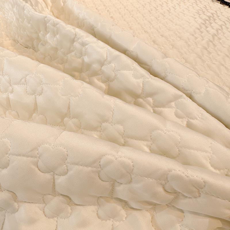 Lace Style Bed Skirt Quilted Bed Cover Queen/King Size Bedspread Solid Color Mattress Protector Falda De Cama (No Pillowcase)