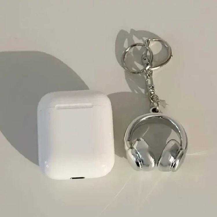 Headphone Carabiner Keychain Vibranting Color Transition Decoration for Keys Bags or Zippered Compact Travel Companions