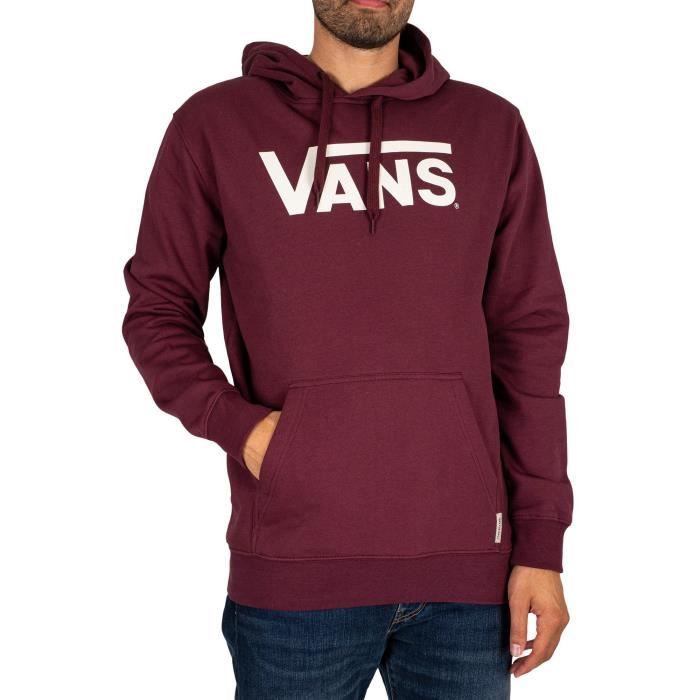 Vans - Sweat à capuche graphique classique - Homme - Rouge
