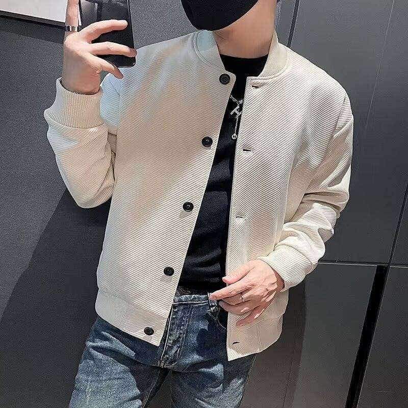 Men's Autumn Jackets Youth Baseball Uniform Windbreaker