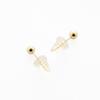 ESTELLE 18K Yellow Gold Earrings (3mm) 0201-1464-0015-0000