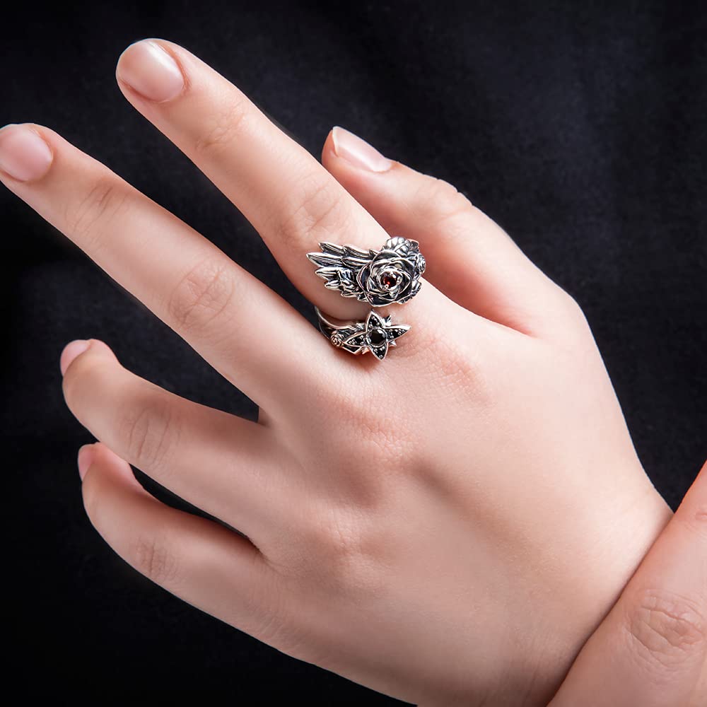 Artemis Kings Rose Free Silver and Brand Silver 925 Ring, Size, AKR0057, Accessory, Men's Women's, Jewelry, Ring,