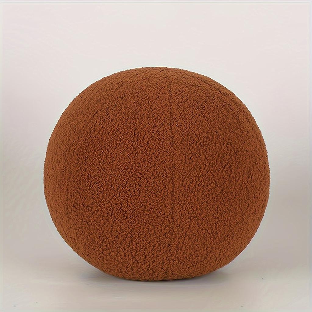 1pc Nordic style Spherical Throw Pillow Soft Cushion withZipper Closure, Fade Resistant,Cotton Filling,Home Decor Festival gifts