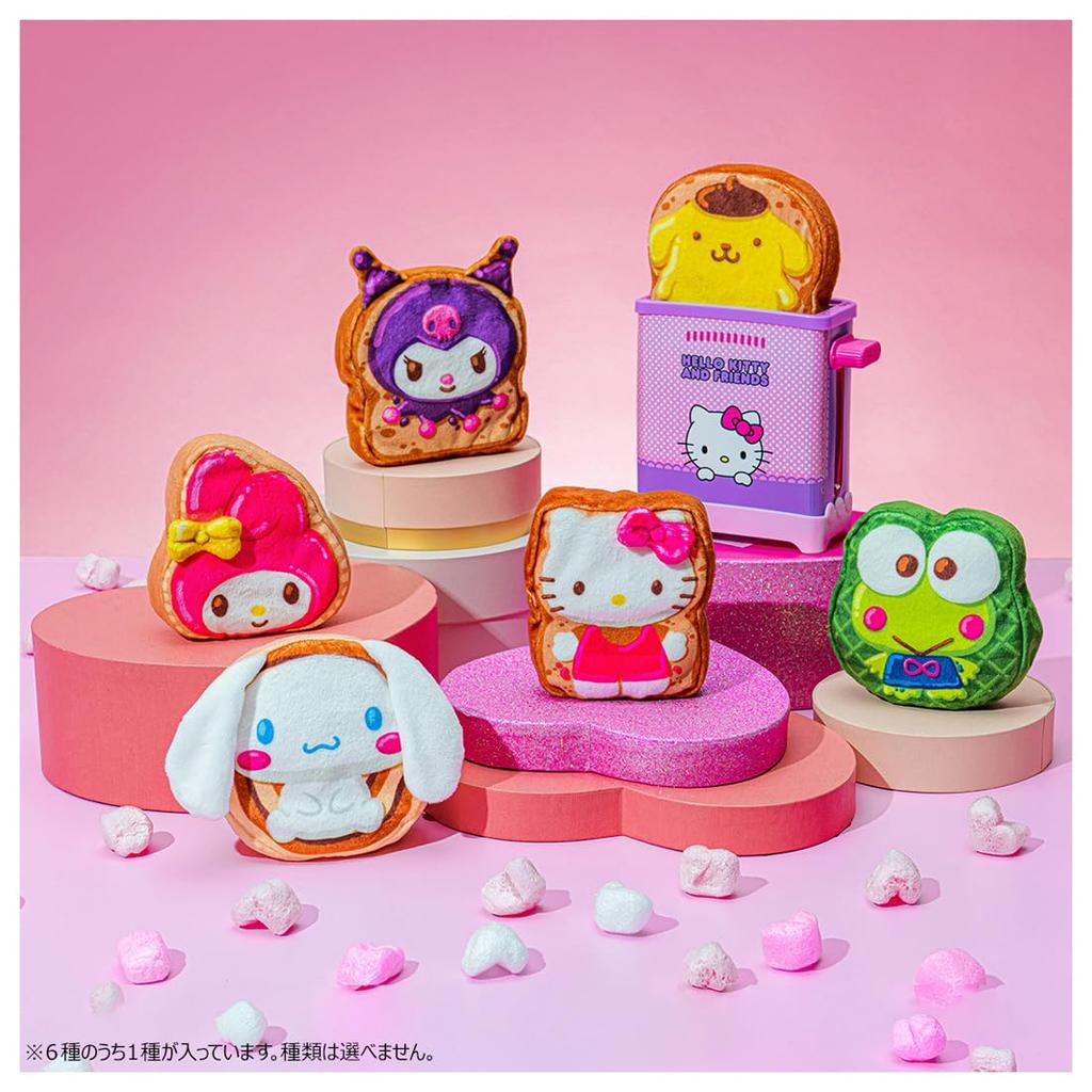 Pūkuotas Wow Pambina Sanrio personažai Poppin' Toast