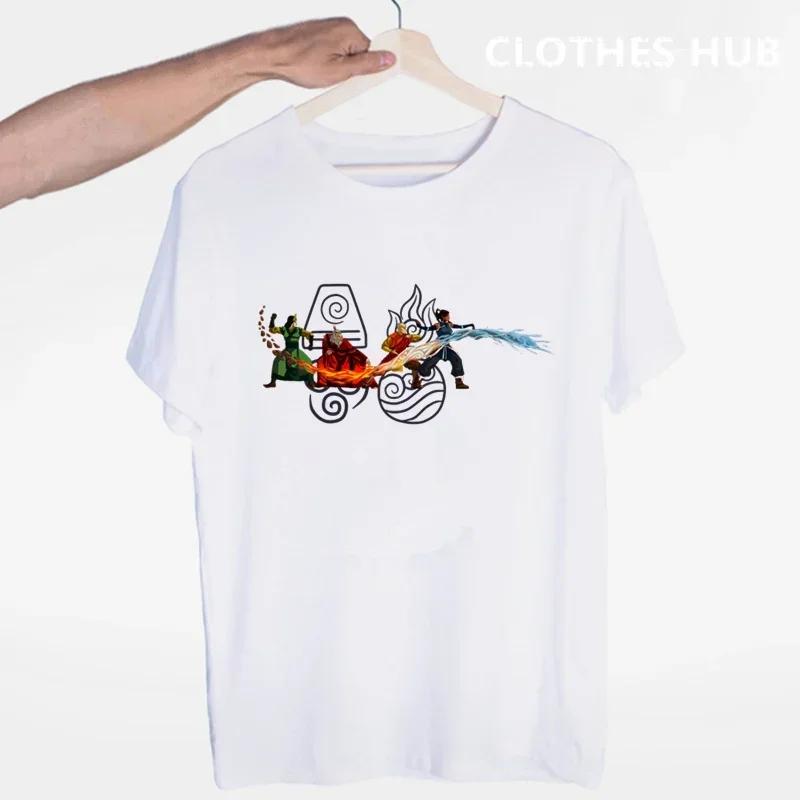 

Avatar the last airbender Aang Avatar New Fashion Hip Hop T Shirt Men Women Harajuku T-Shirts Print Tees Tops 4XL
