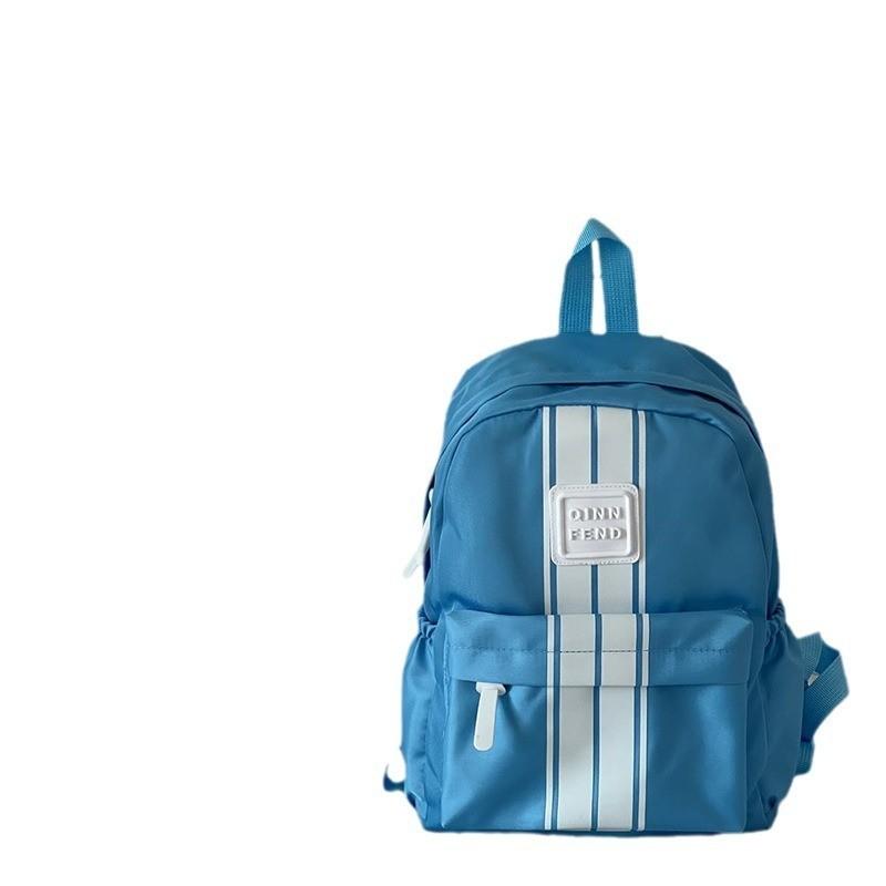 Stylish Simple Korean Backpack For Kids Gender Neutral Breathable Nylon For Preschool