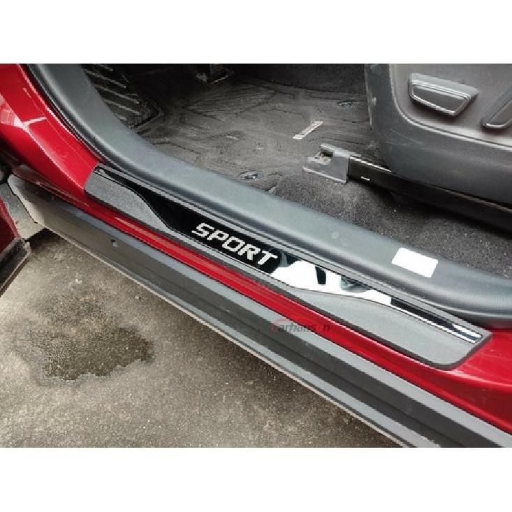 For Hyundai Tucson Car Accessories Door Sill Scuff Plate Cover Protector Trim