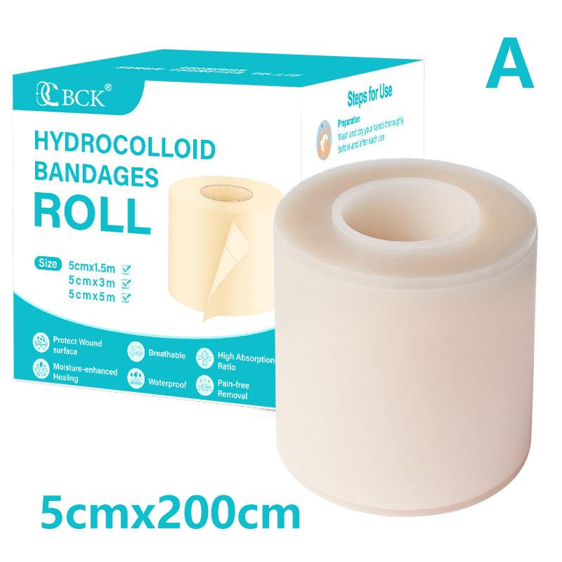 1 role hydrokoloidních náplastí pro efektivní péči o rány, extra tenké, měkké, voděodolné, samolepicí krycí pásky na jizvy