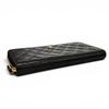 Very Good CHANEL Purse Black Caviar Skin Women AP0242 Used