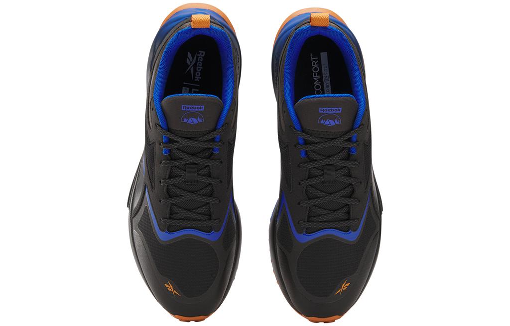 Men's Sneakers Reebok Low top Running Shoes Men's Black Blue