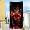 Yamal Spain's Soccer Star Beach Towel High Absorbency & Quick-Dry Comfortable Lightweight