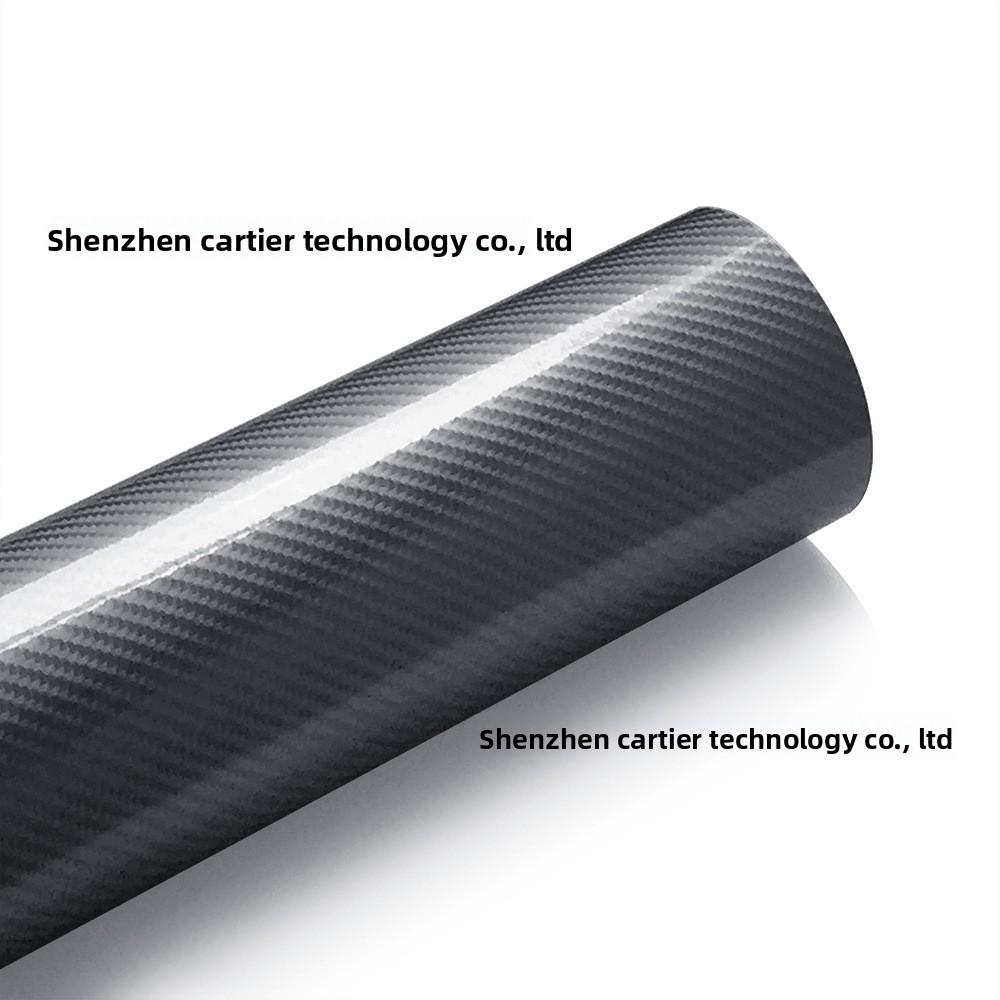 5D Kohlefaser PVC Auto Farbwechsel Folie mit diagonalem Luftkanal, anpassbar