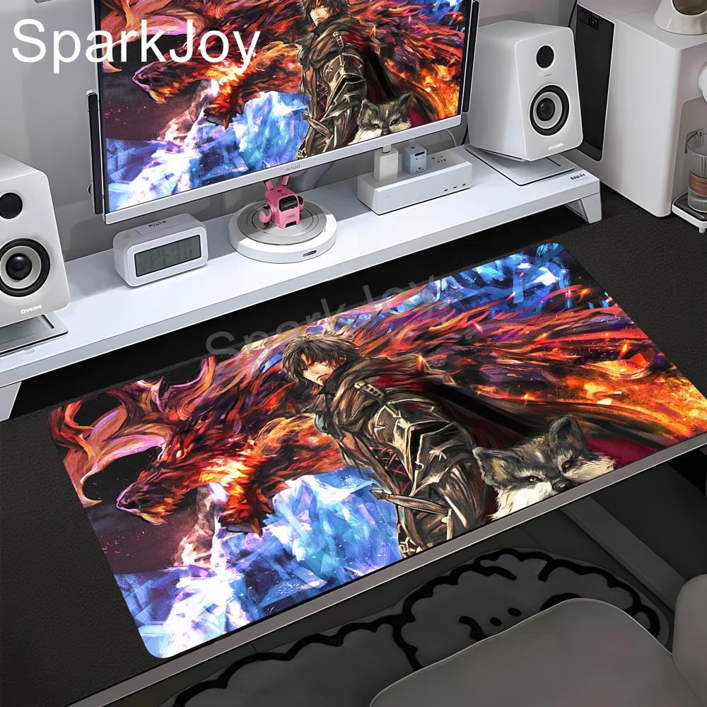 HD Computer Mousepad Final Fantasy 7 Large Gaming Mouse Pad PC Gamer Laptop Mouse Mat Office Mausepad XXL Keyboard Mat Desk Pad