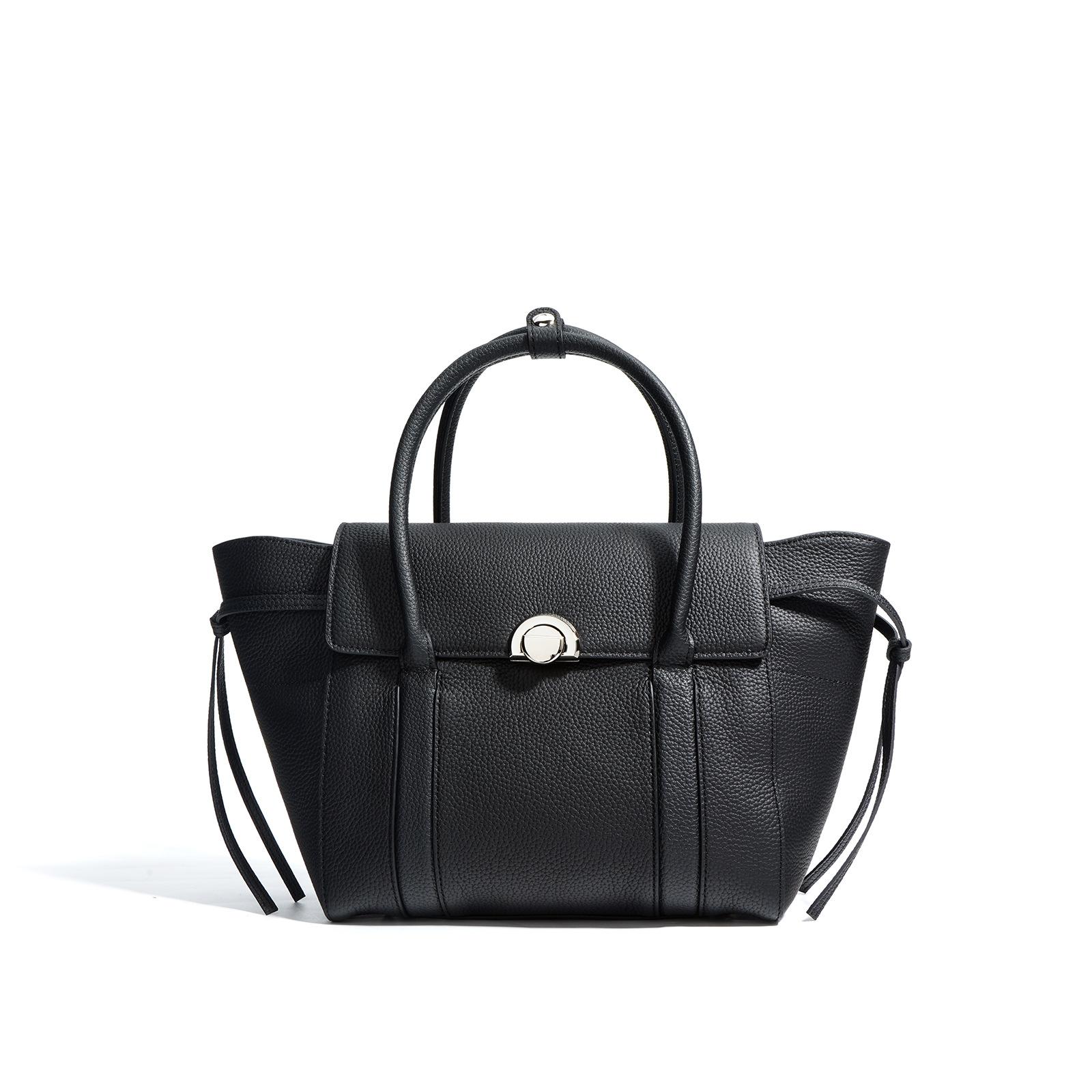 

Новая высококачественная сумка-тоут из коровьей кожи для работы, большая вместимость, сумка-мессенджер, женская сумка чёрный