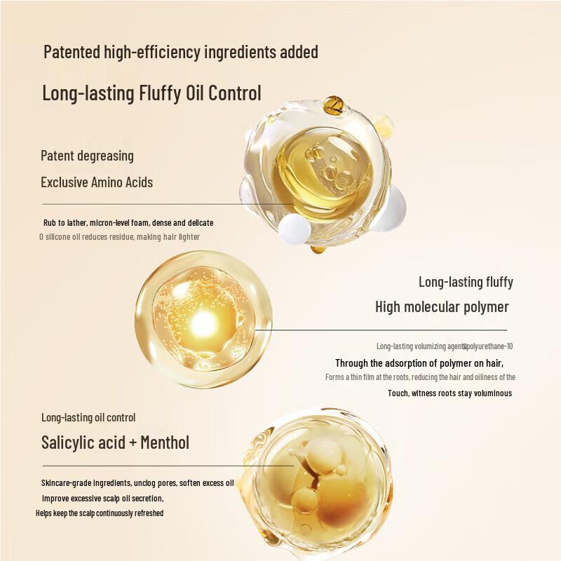 Ban Mu Hua Tian Light Oil Control Fragrance Shampoo