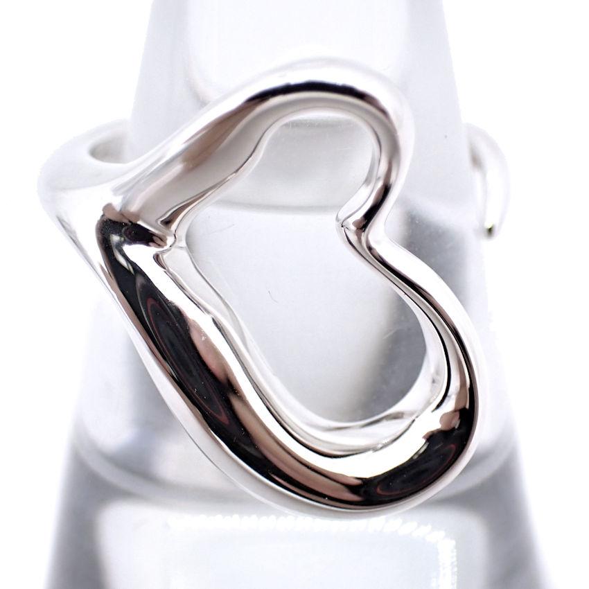 

[Used] TIFFANY 925 Open Heart Ring/Size 14/g538-67