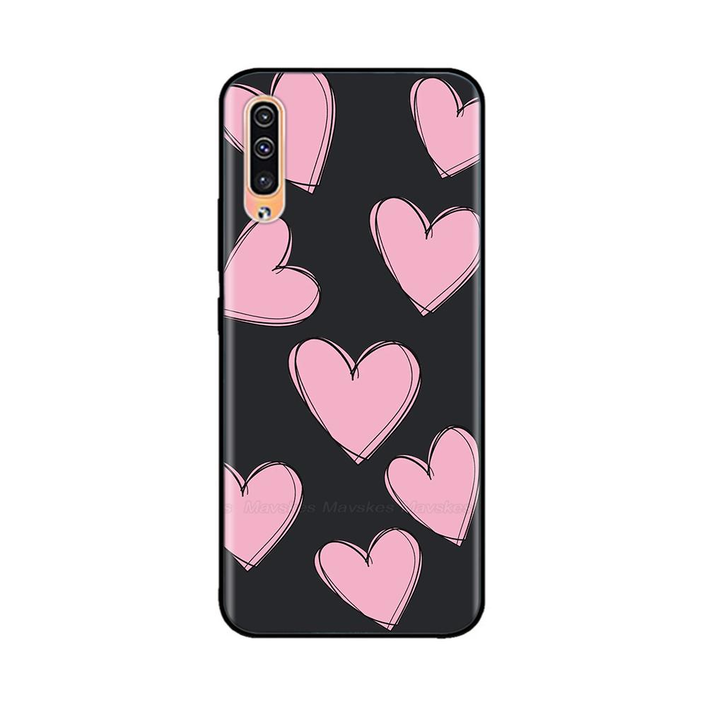 For Samsung Galaxy A50 A50S A30S Case Soft Black Silicone Back Cover Phone Case For Samsung A 50 A 50 30 S Fundas Coque Bumper