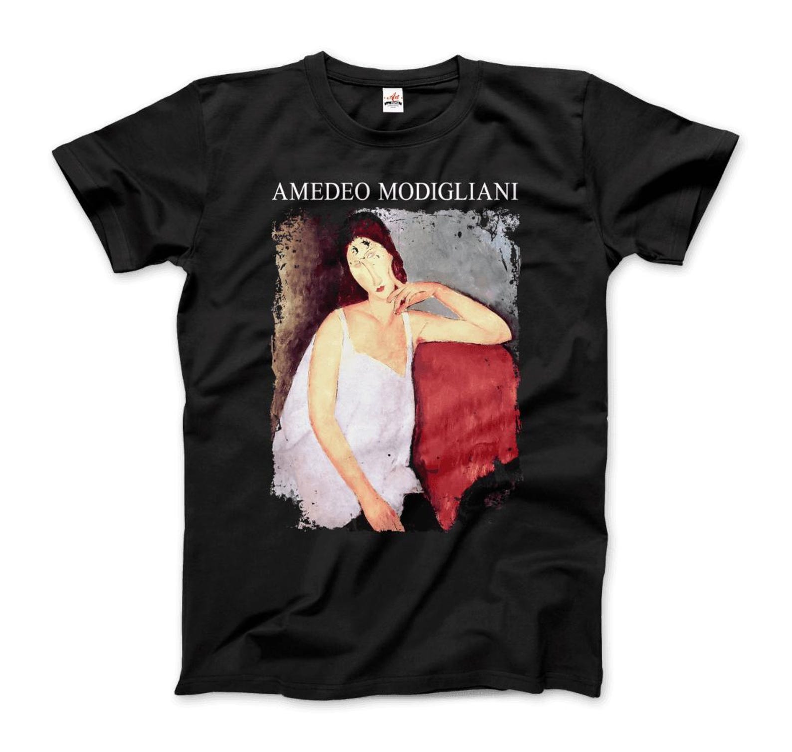 Modigliani - Portrait of Jeanne Hébuterne, 1919 Artwork T-Shirt XL