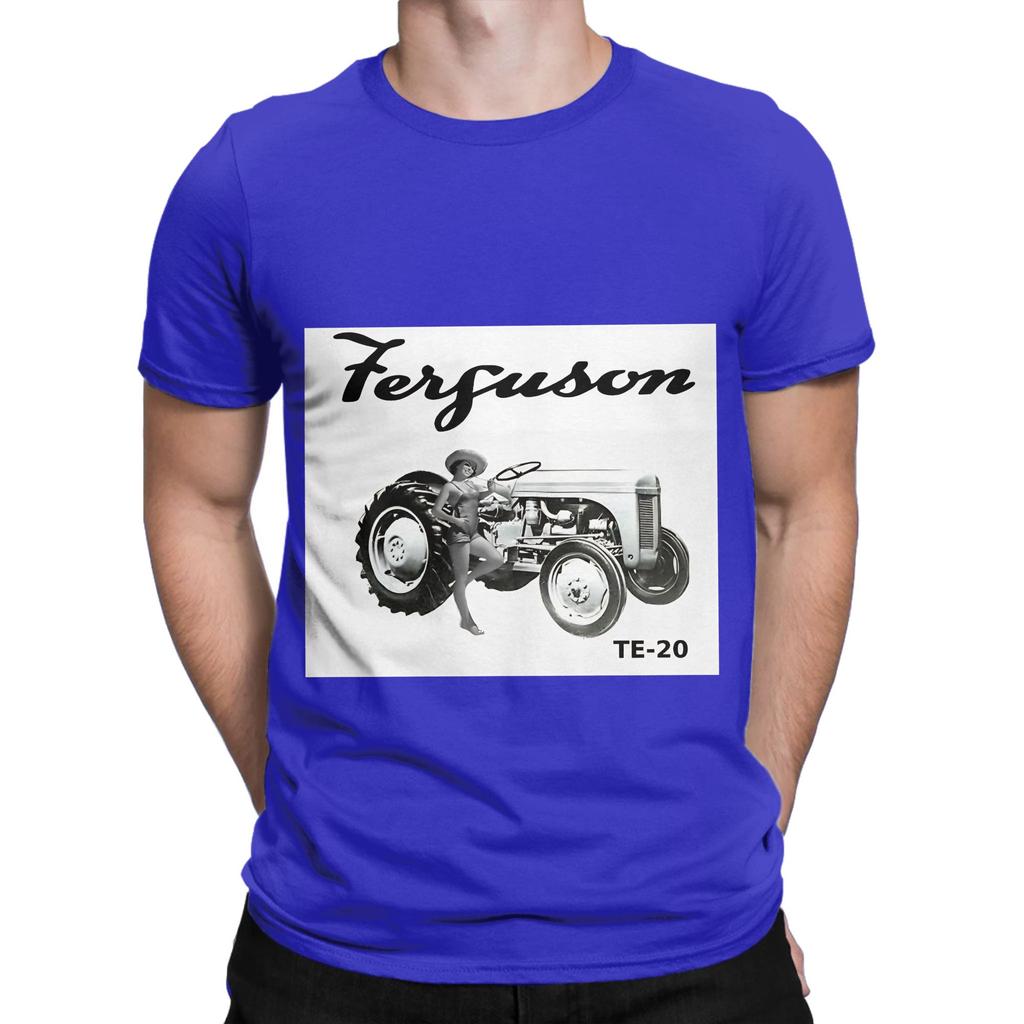 TE 20 Ferguson Traktor Lustiges 100% Baumwolle T-Shirt Massey Ferguson T-Shirts Oberteile Für Unisex