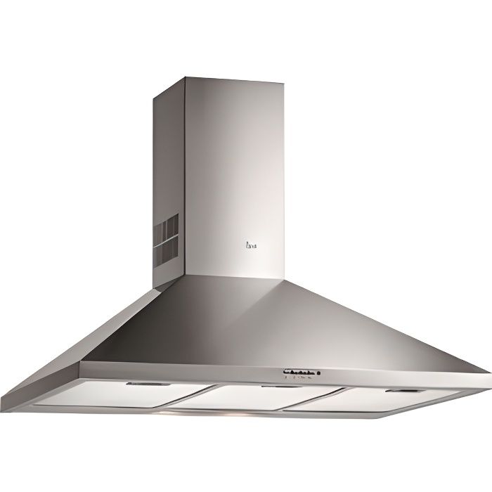 Hotte Décorative Murale DBB60 (DBB 60) Inox - TEKA - 60 Cm - Hotte Décorative - Evacuation & Recyclage