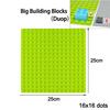 404 Dot Large Size  Baseplate Brick Big Size Plate Building Block Floor Accessories Leduo Particle Compatible Big Animal