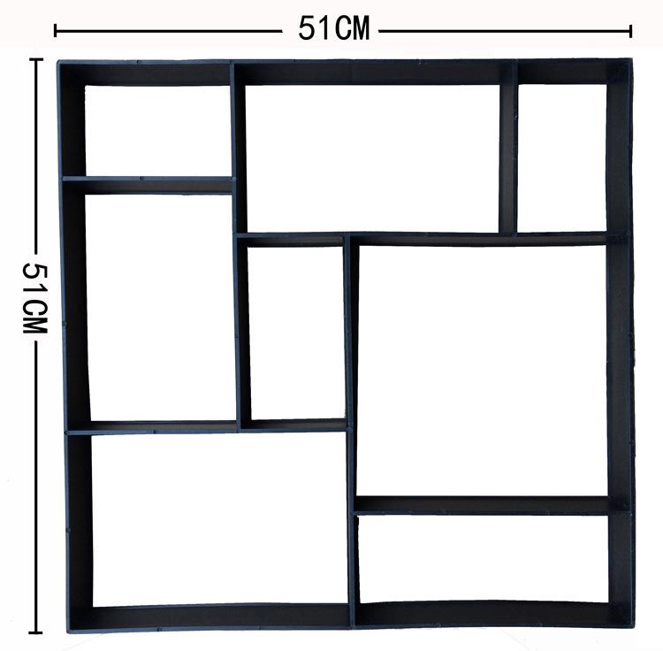 Reusable DIY Garden Stepping Stone Mold for Landscaping