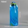 700ML Portable Ultralight Soft Flask Bottle Outdoor Sport Folding Water Bottle Camping Hiking Running Soft Flask Bag