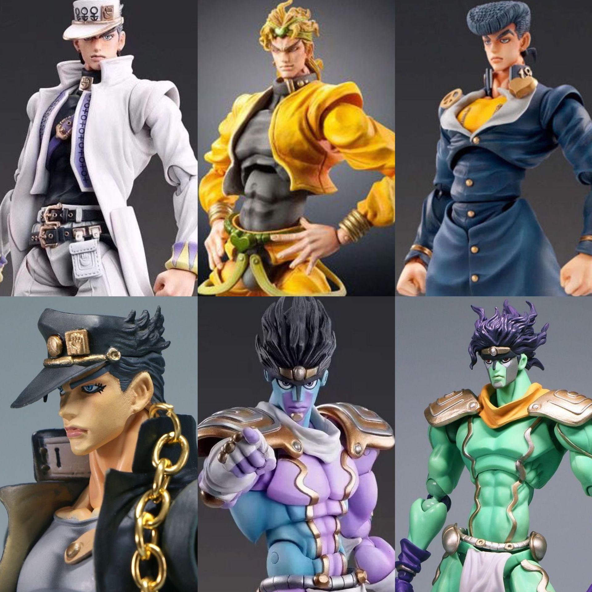 

Фигурка Diamond Unbreakable Platinum Star Sorajo Jotaro Killer Queen Cat Belly cannot be opened 16cm белый