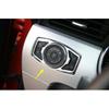 Headlight Switch Control Frame Cover 1* For Ford Mustang 2015- Silver Chrome