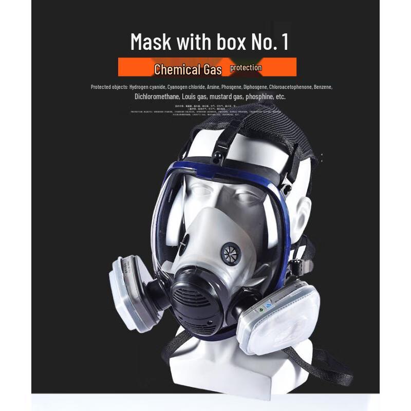 Miling Full Face Respirator Mask One Size