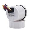 52MM Fuel Level Gauge 0-190 Ohm 7 LED Backlight With Alarm For Marine Car RV Camper Yacht Fuel Level Meter 12V/24V