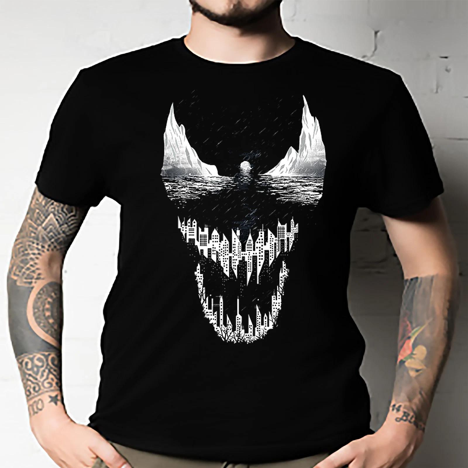 Men s and Women s T-shirts Symbiote City S