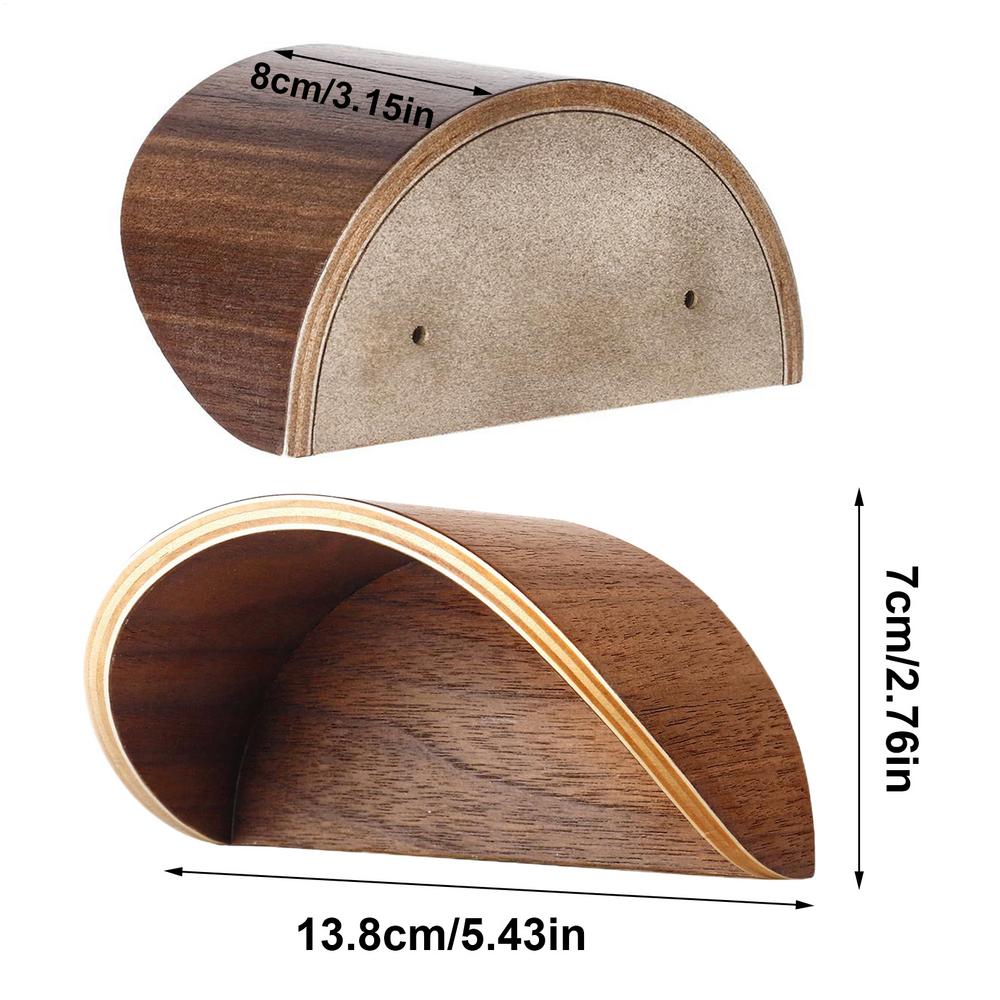 Cowboy Hat Rack For Wall Wooden Hat Display Holder Wood Western Caps Hanger Storage Organizer Wall-Mounted For Home Deco