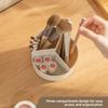 Simple Pen Holder Storage Box, Rotating Brush Holder Pen Case, Student Desktop, Office Desktop, Makeup Brush Storage