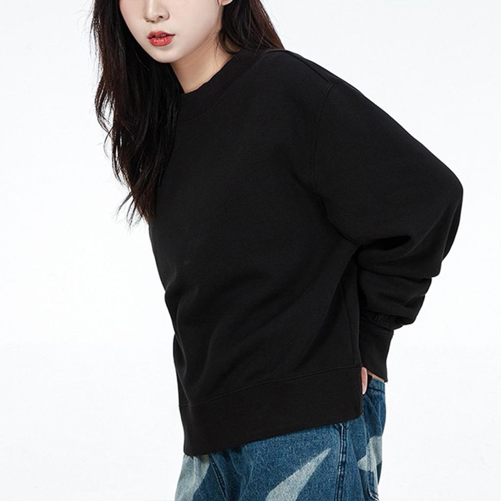 Puma Training Breathable Knitted Crewneck Sweatshirt Women sweatshirt Black 531929-01