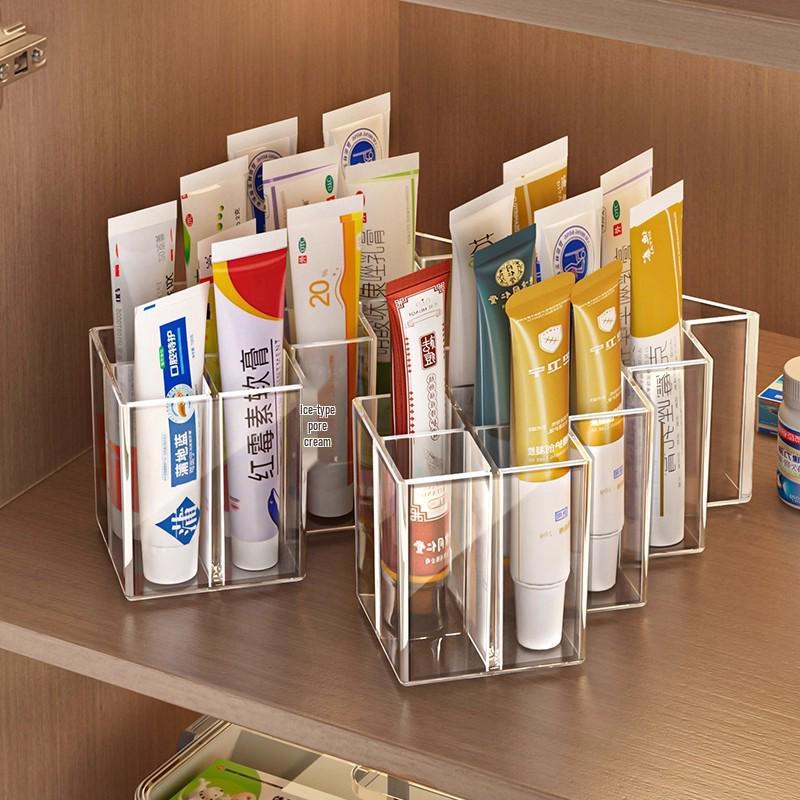 Fish-Shaped Ointment Rack Multi-Grid Display Shelf Organizer Box 830₽