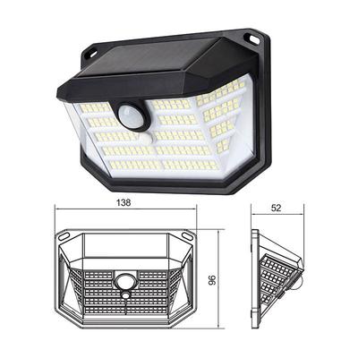 NuFeng T24-230LED Solar Motion Sensor Wall Light