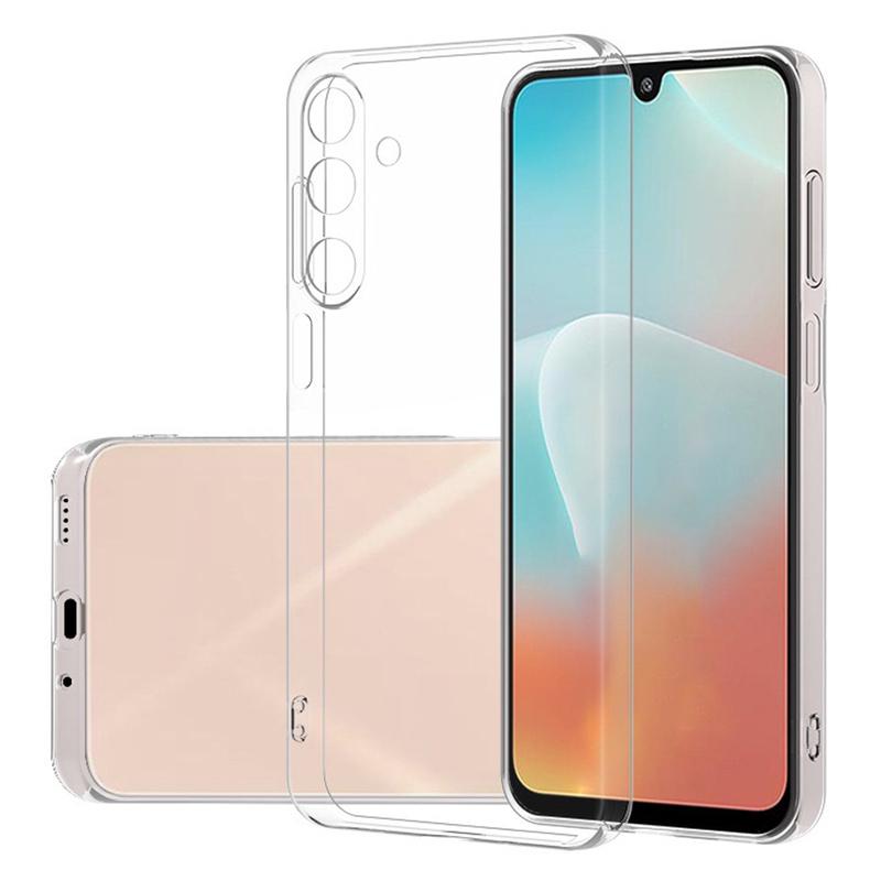 

For Samsung Galaxy M16 5G/F16 5G Back Cover Ultra Thin Flexible TPU Clear Phone Case Type A