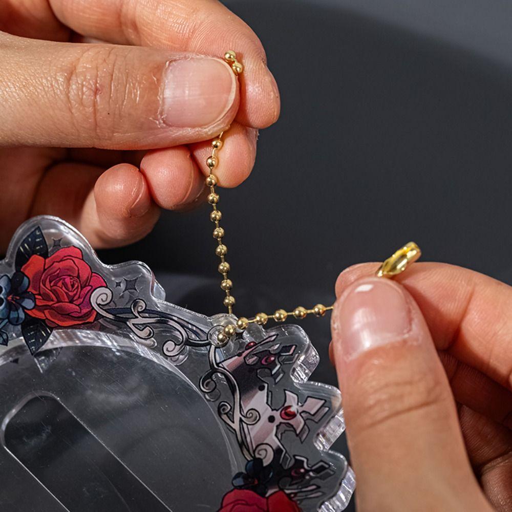 Clear Pins Display Base Creative Acrylic Badge Flower Cute Anime Badge Holder  Backpack Decor