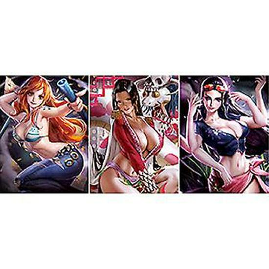 One Piece 3D Anime Farbverlauf Lentikular Stereoskopisches Gemälde