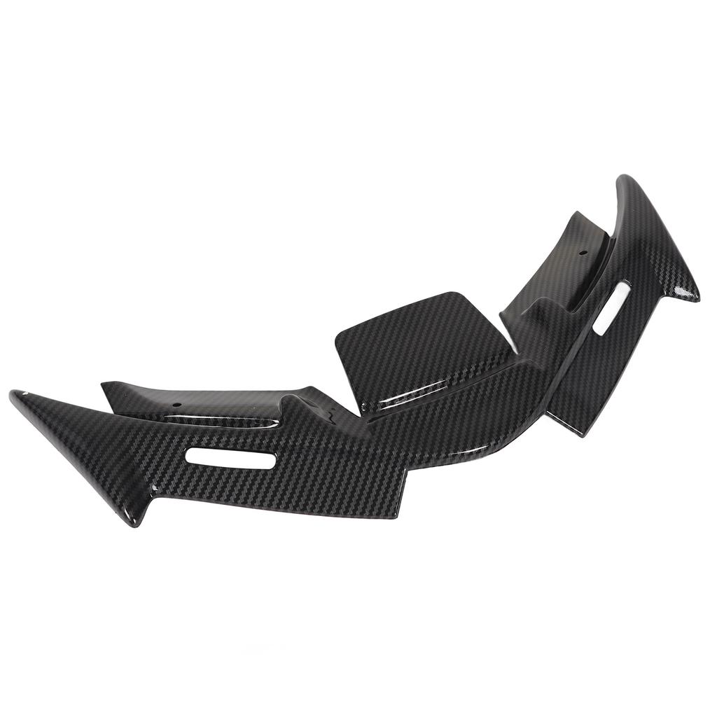 Motorcycle Front Fairing Winglet ABS Wearproof Aerodynamic Fairing Wing Replacement for YZF R15 V4 2022 and Up Carbon