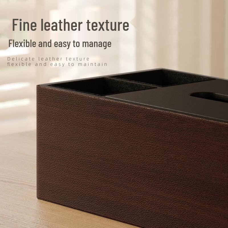 Yuzhuxun Wood Grain Tissue Box Holder