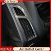 2PCs/set Car Air Conditioning Vent Outlet Panel Cover Sticker Trim for Ford Focus 3 MK3 2015 2016 2017 2018 LHD