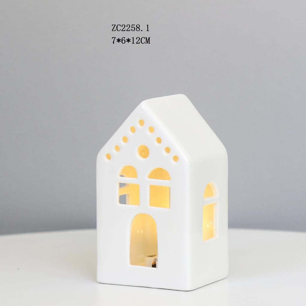 Creative Craft Ceramic LED Small Room Night Lights, Ambient Lights, Decorative Ornaments, Festival Decorative Table Ornaments