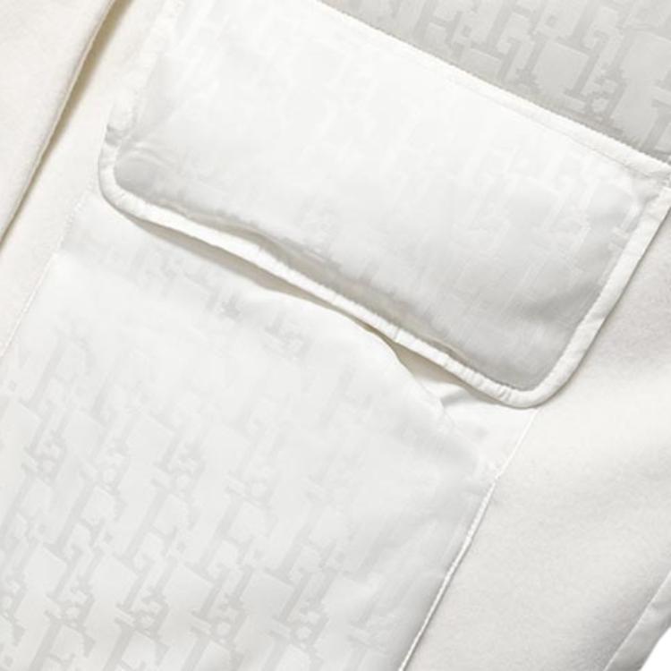 Fila Emerald Solid Color Loose Fit Hooded Warm Down Jacket Women Outerwear Milk-White F11W244907F-IV