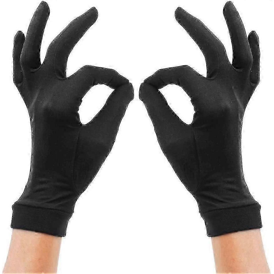 100% Mulberry Silk Gloves Thermal Liner Gloves Inner Ski Bike Cycle Gloves Acsergery Gift