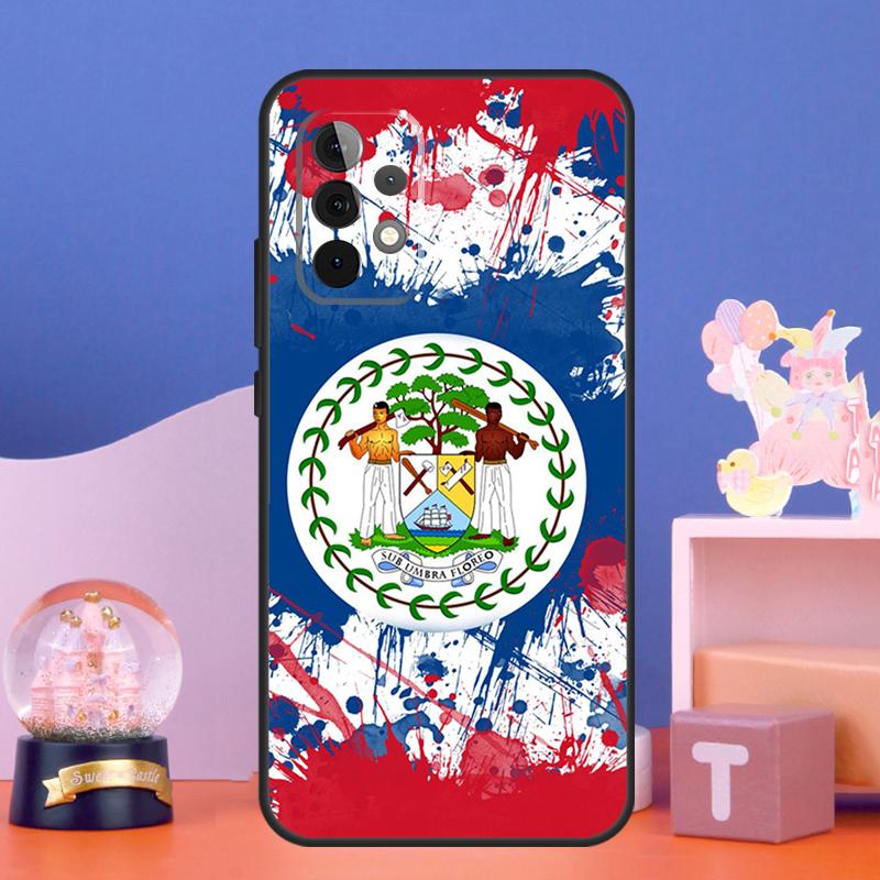 

Belize Flag Case For Samsung Galaxy A56 A36 A26 A16 A06 A13 A33 A53 A15 A35 A55 A34 A54 A52 A12 A32 A17 Samsung A14
